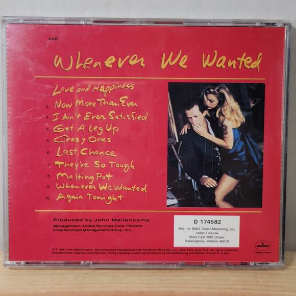 CD John Mellencamp - Whenever We Wanted - Picture 4 of 4